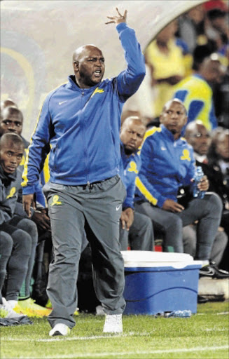 BAD NIGHT OUT: Sundowns coach Pitso Mosimane Photo: Lefty Shivambu/Gallo Images