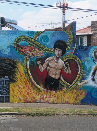 Mural Chan Y El Dragon
