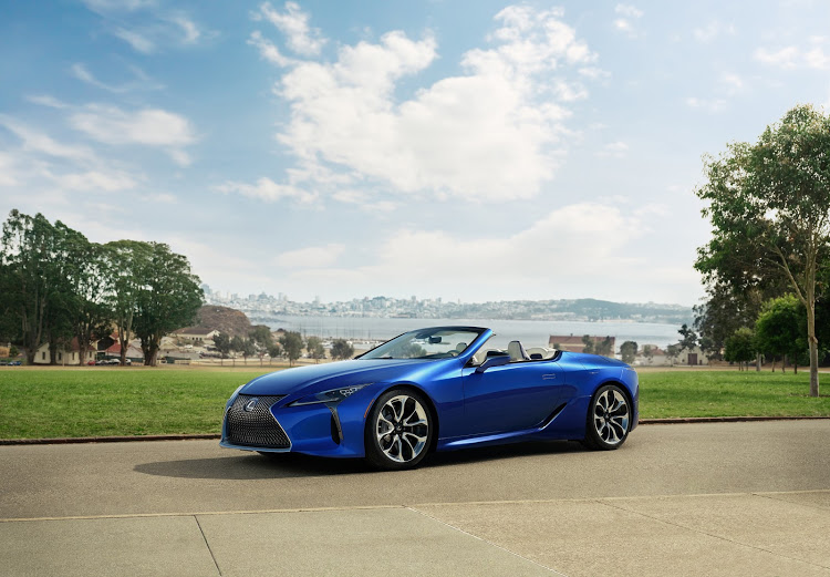 Lexus LC500 Convertible.