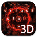 ダウンロード 3D Red Tech Keyboard をインストールする 最新 APK ダウンローダ