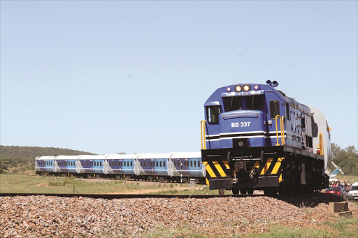 One of the Transnet Engineering trains sold to Botswana.