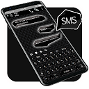 ダウンロード SMS Black Keyboard をインストールする 最新 APK ダウンローダ
