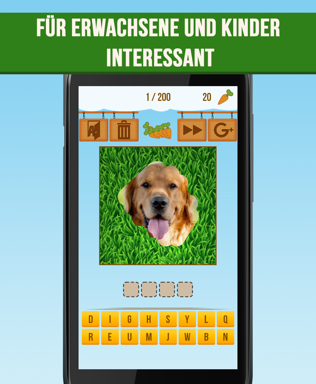 Android application Scratch and guess the animal screenshort