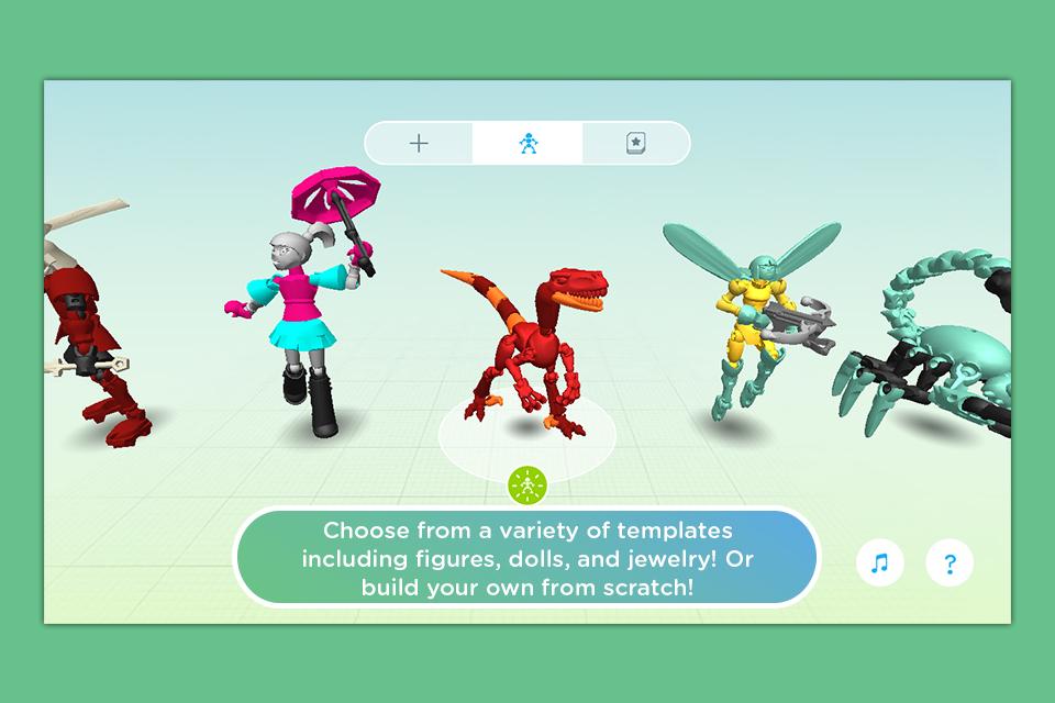 Android application ThingMaker Design screenshort