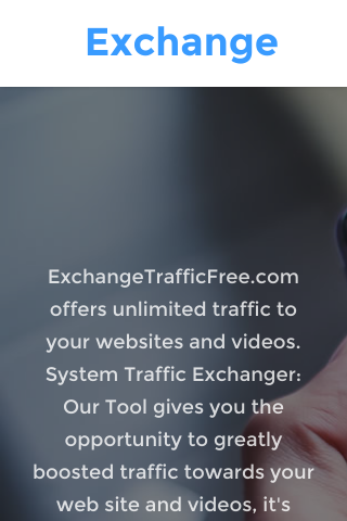 Android application Exchange Traffic Free screenshort