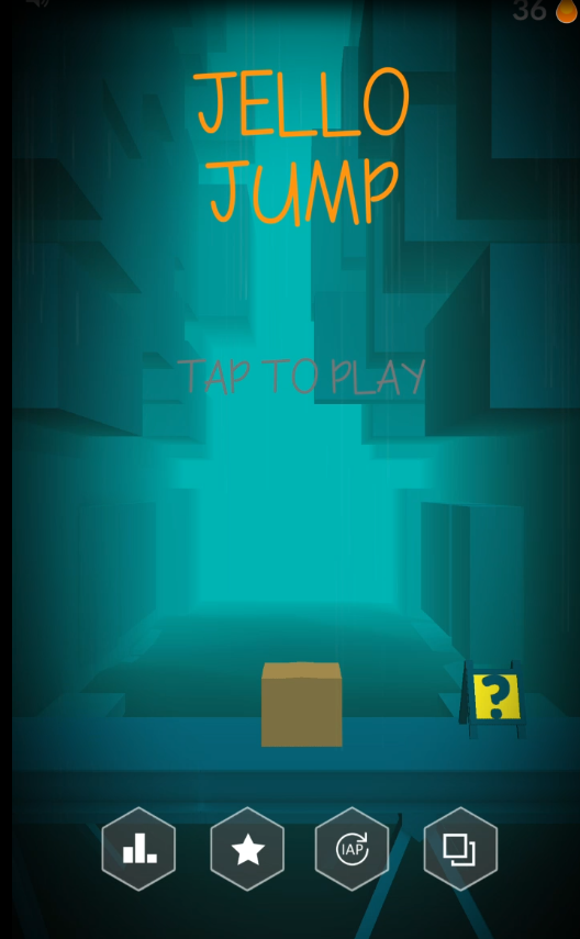 Android application Jello Jump screenshort