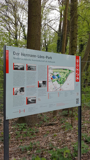 Schild Hernann-Löns-Park