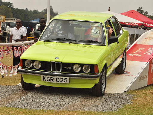 Peter Wanday will compete in this 1980 BMW 320 car. /COURTESY