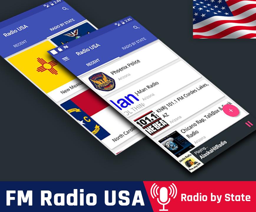 Android application FM Radio USA screenshort