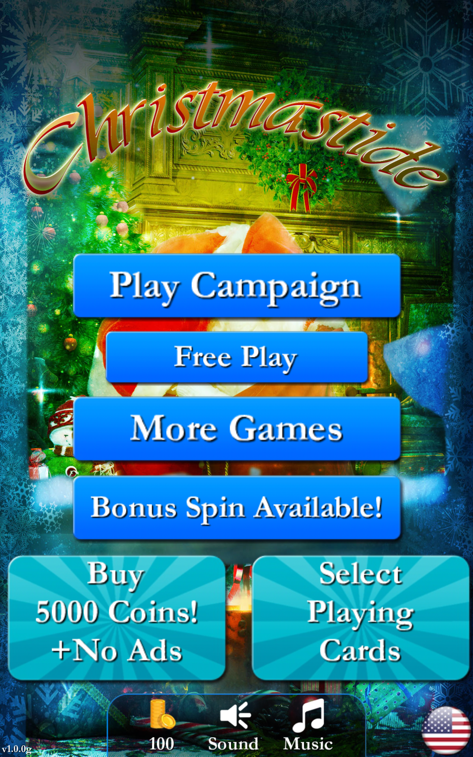 Android application Solitaire: Christmastide screenshort