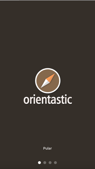 Android application Orientastic screenshort