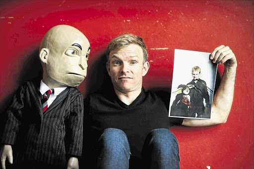 SAY WHAT? Ventriloquist Conrad Koch and Chester Missing have a lot to talk about at Jou Ma Se Comedy Club this weekend