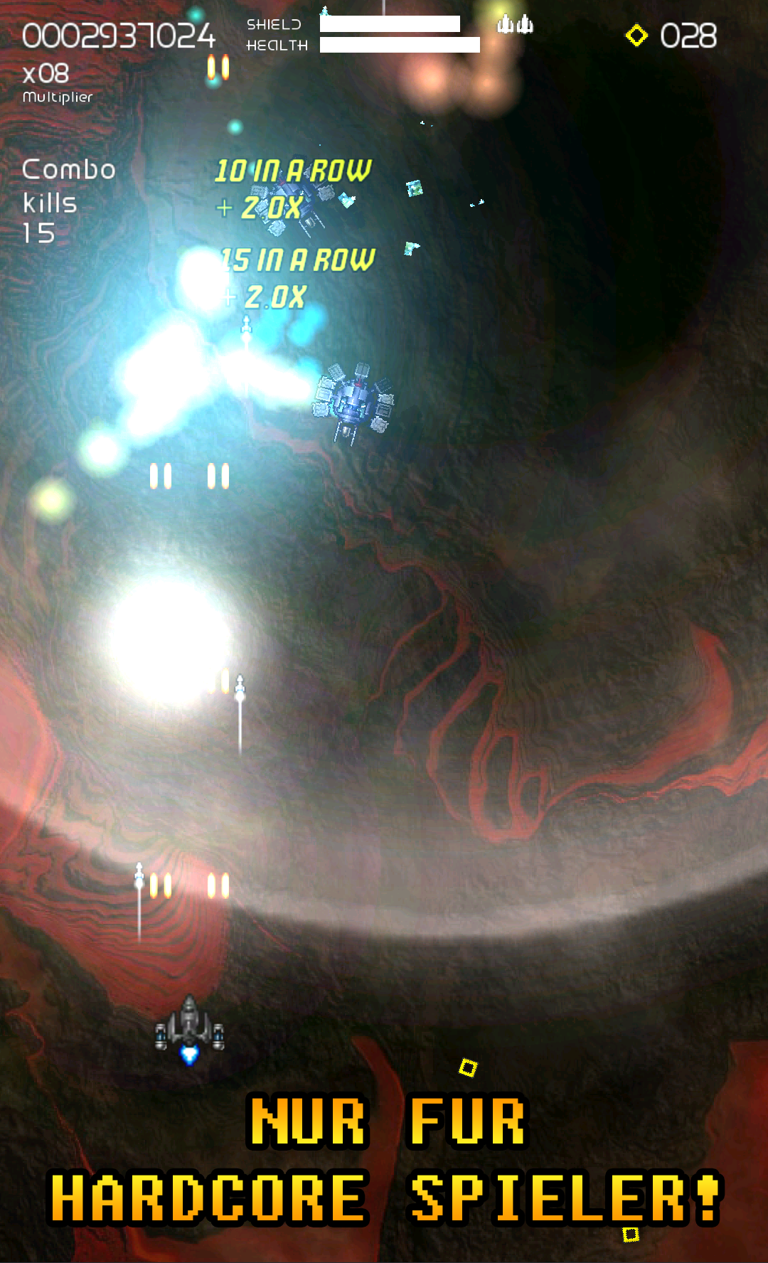 Android application Xelorians - Space Shooter screenshort