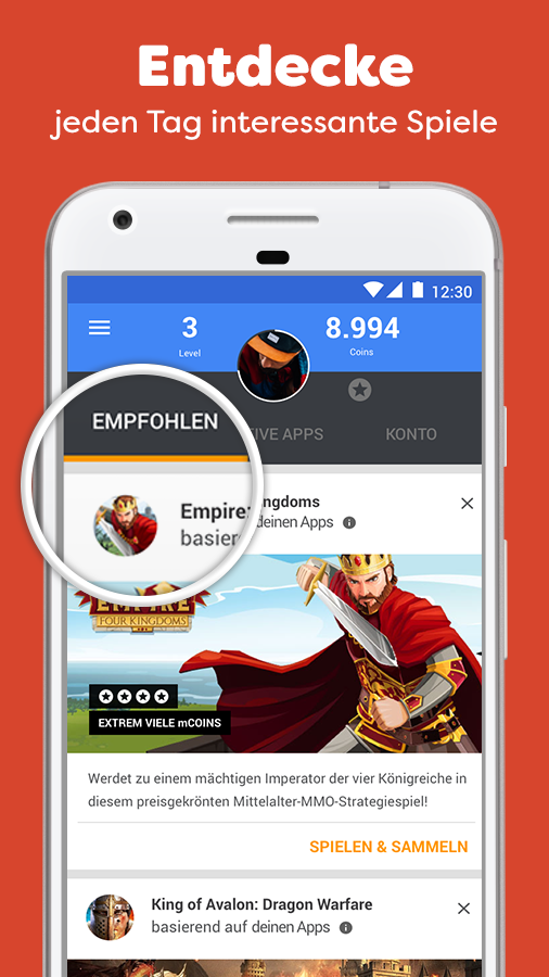 Android application AppLike: Apps &amp; Prämien screenshort
