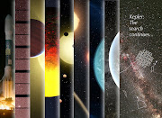 A timeline of Kepler discoveries with artist concept images.