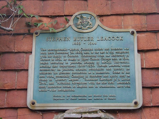 This internationally-known author and humorist was born here December 30, 1869, and, at the age of six, emigrated with his family to Ontario. Graduating from the University of Toronto in 1891, he...