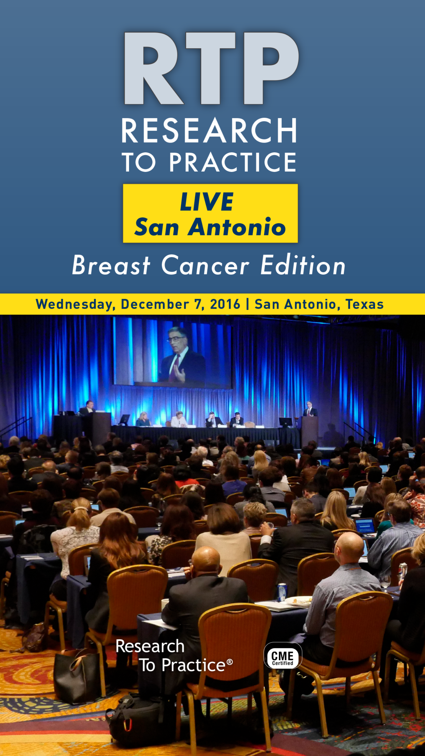 Android application RTP Live - Breast Cancer 2016 screenshort