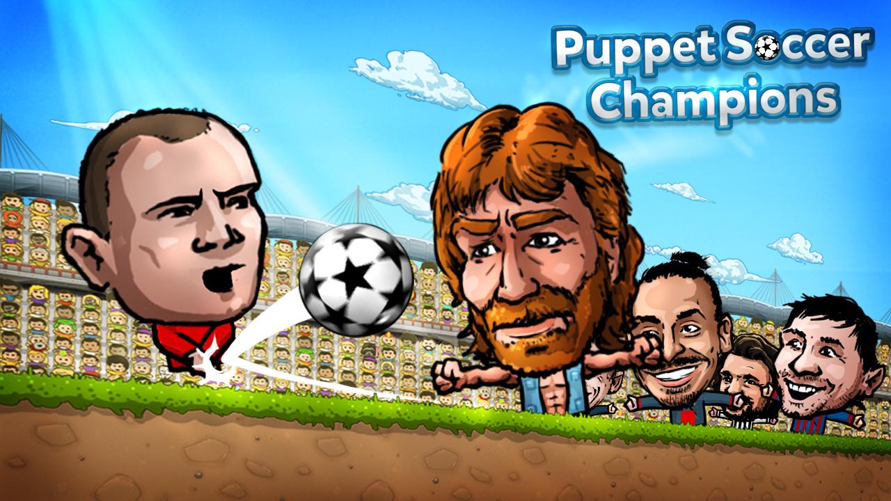 Android application Puppet Soccer Champions screenshort