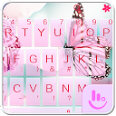 ダウンロード Pink Butterfly Keyboard Theme をインストールする 最新 APK ダウンローダ