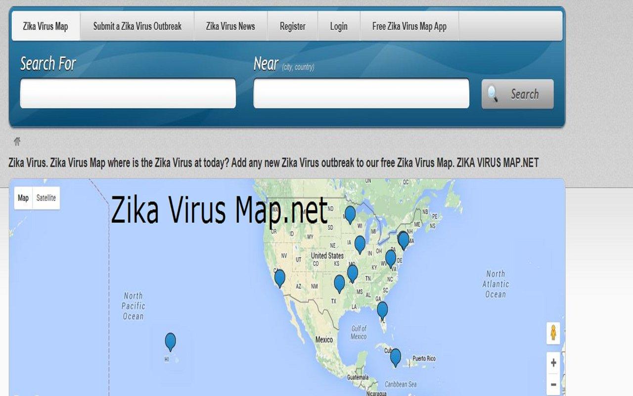 Android application Zika Virus screenshort