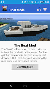 How to download Boat Mod For MCPE' 1.1 apk for android