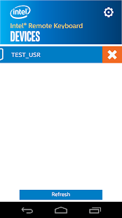 Intel® Remote Keyboard Screenshot
