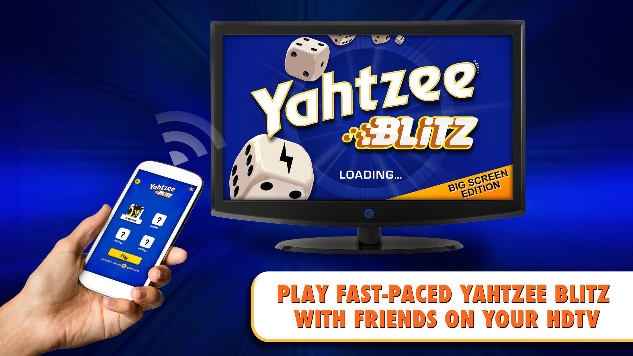 Android application YAHTZEE Blitz Big Screen screenshort