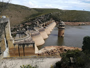 Churchill dam is at 55%. GroundUp could not get permission to photograph Groendal dam because, according to the municipality, it is too dangerous to go there.