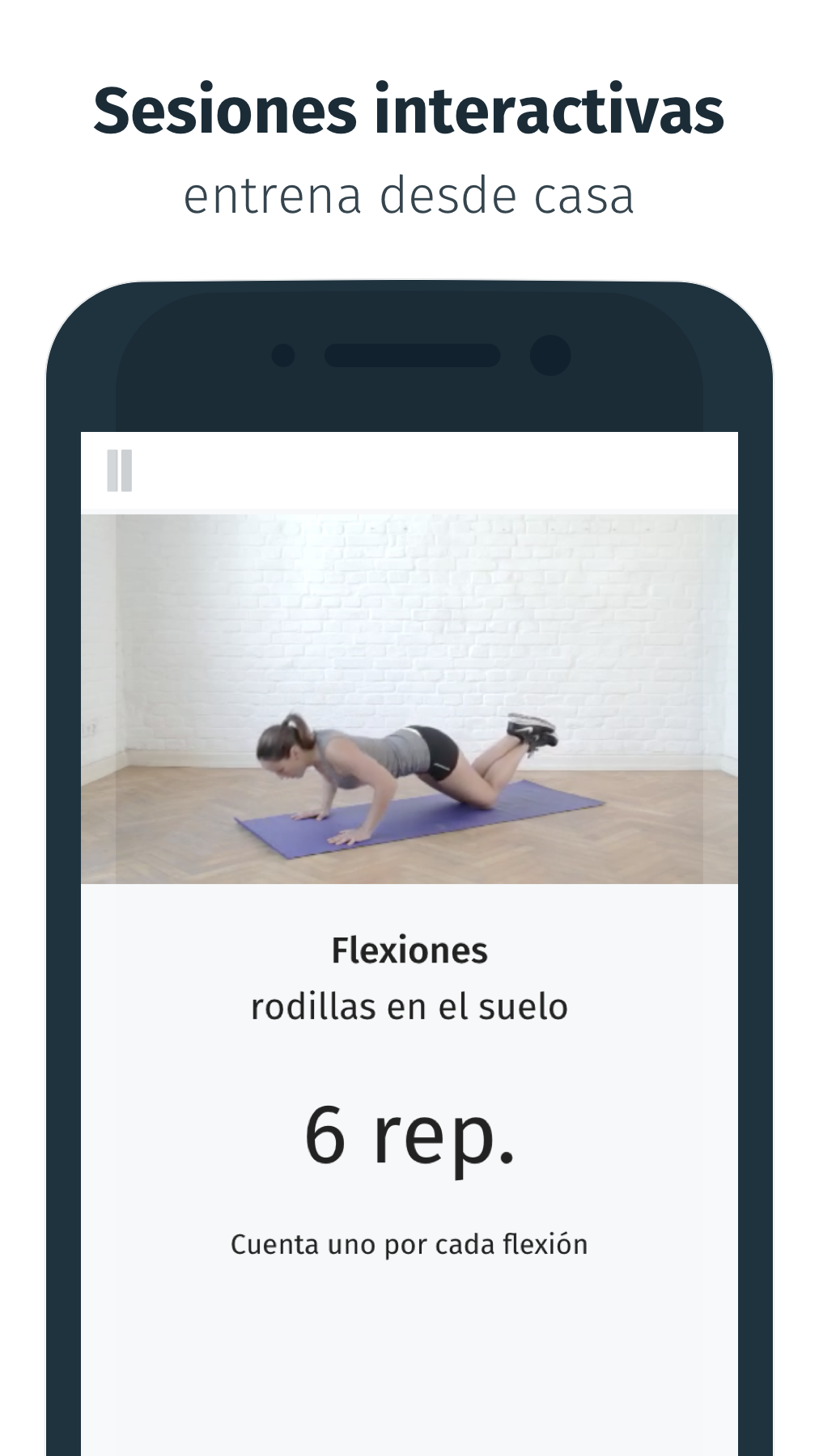 Android application 8fit Workouts & Meal Planner screenshort