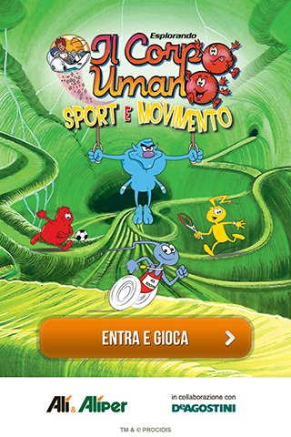 Android application Alì e Sport screenshort