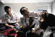 HANDS-ON: A hi-tech laboratory opened at the University of Johannesburg yesterday. Students will get experience in simulated ambulance and emergency rooms and an ICU