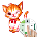 ダウンロード Pets - Color Pixel by Number をインストールする 最新 APK ダウンローダ