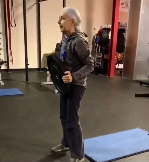 Many have drawn inspiration from a 72-year-old woman doing pull-ups.