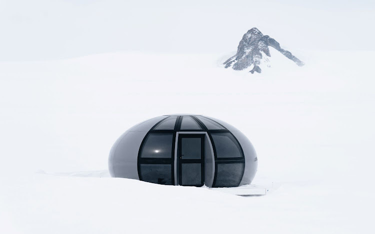 White Desert Echo Pod in Antarctica.