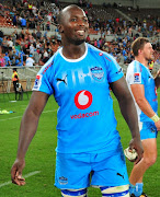 Thembelani Bholi of Vodacom Bulls during the Super Rugby friendly match between Vodacom Bulls and Cell C Sharks at Peter Mokaba Stadium on January 27, 2018 in Polokwane, South Africa. 