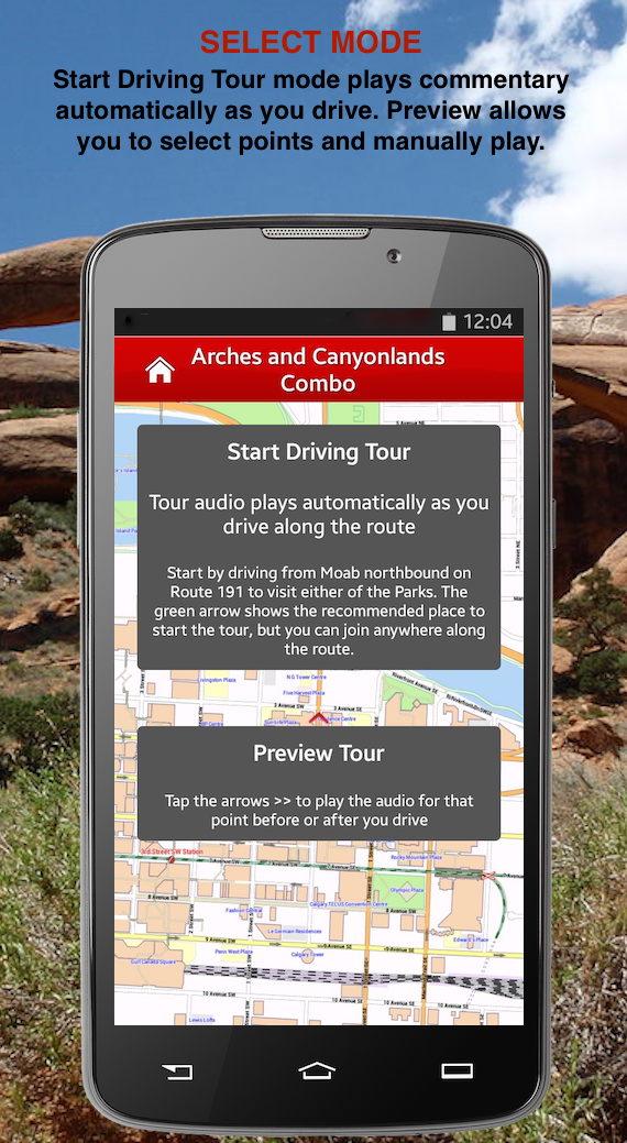 Android application Arches-Canyonlands Combo GyPSy screenshort