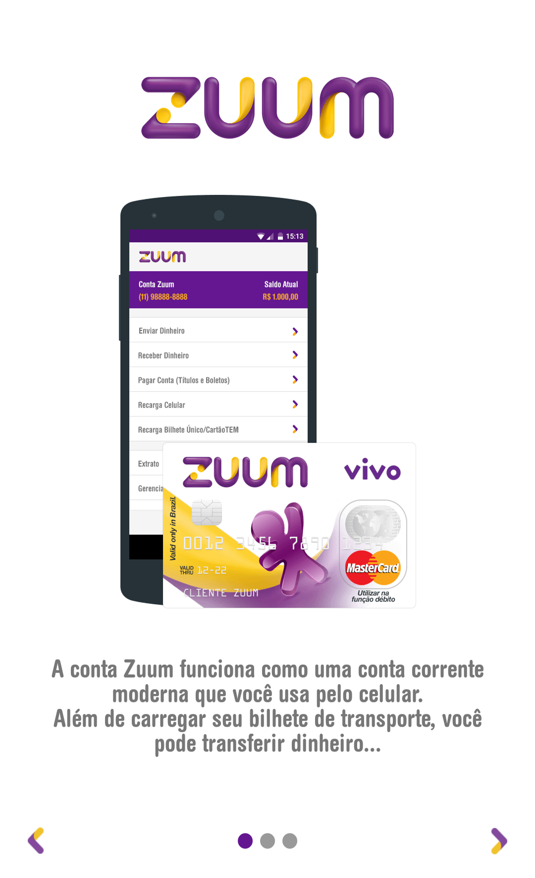 Android application Zuum screenshort