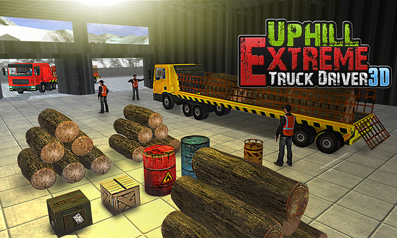 Android application Uphill Extreme Truck Driver screenshort