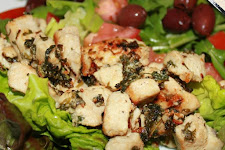 Warm Stir Fried Chicken Salad