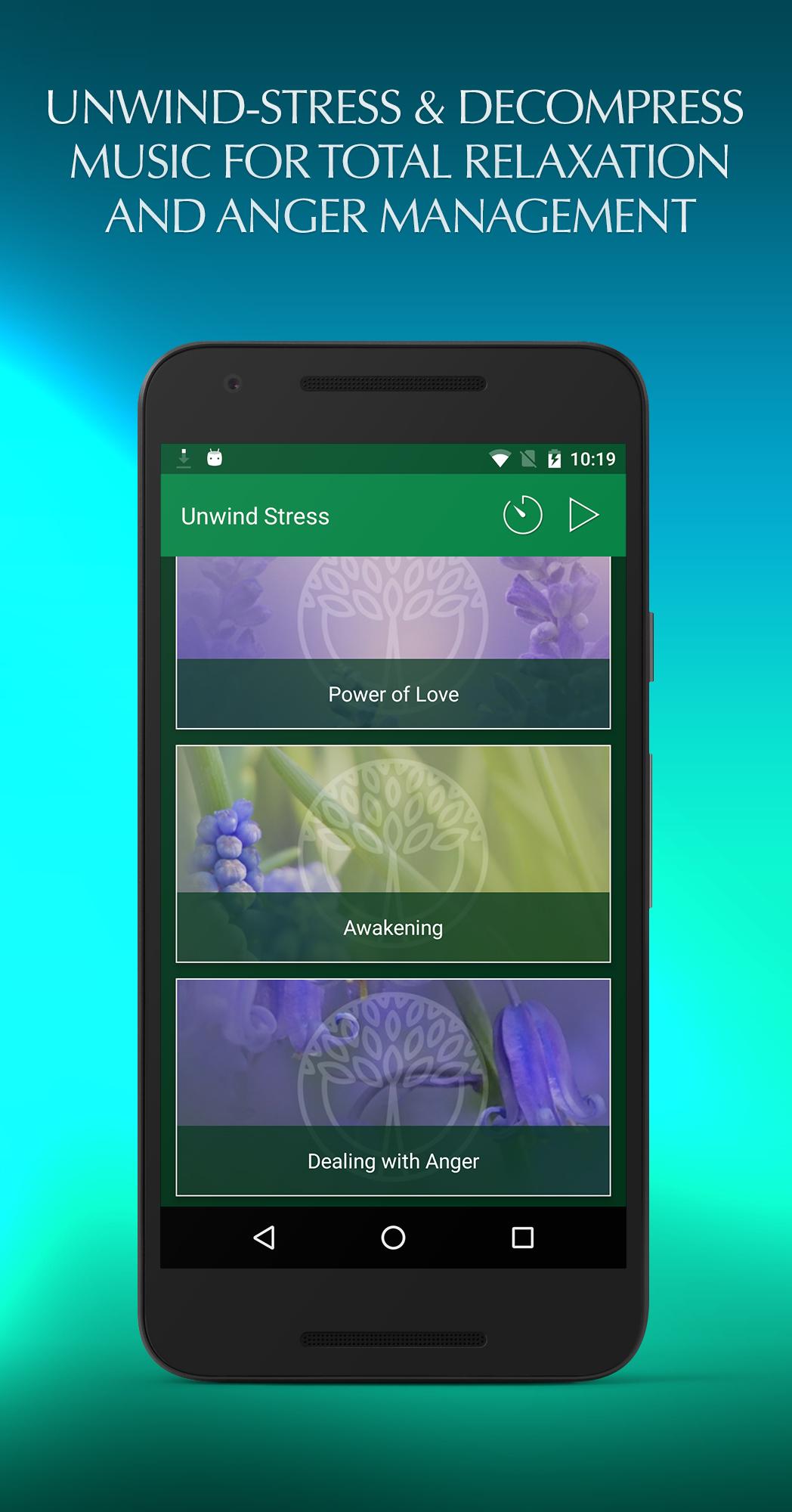 Android application Unwind Stress &amp; Decompress screenshort