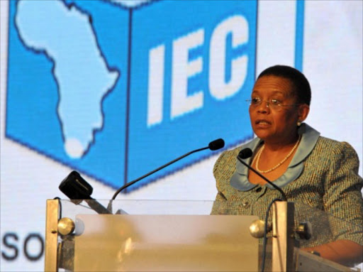 IEC Chairperson Pansy Tlakula. Picture Credit: Gallo Images