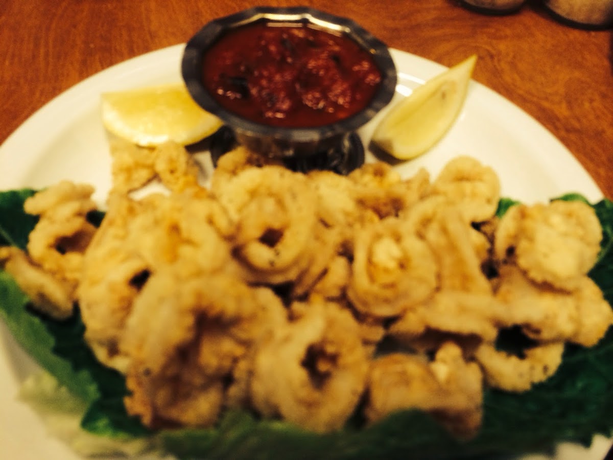 Fried calamari GF