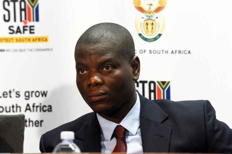 Minister of justice and correctional services Ronald Lamola. File photo.