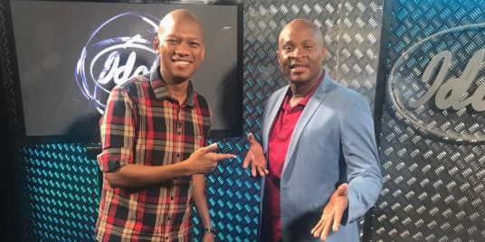 Idols SA host Proverb shared a picture of himself with Dr Malinga, who will be a guest judge on the show this week.