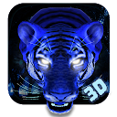 ダウンロード Ice Angry Tiger 3D Theme をインストールする 最新 APK ダウンローダ
