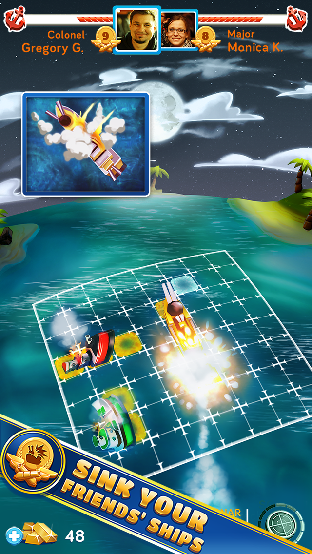 Android application BattleFriends at Sea PREMIUM screenshort