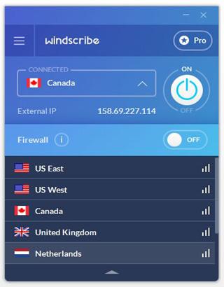 Android application New Windscribe VPN Review screenshort