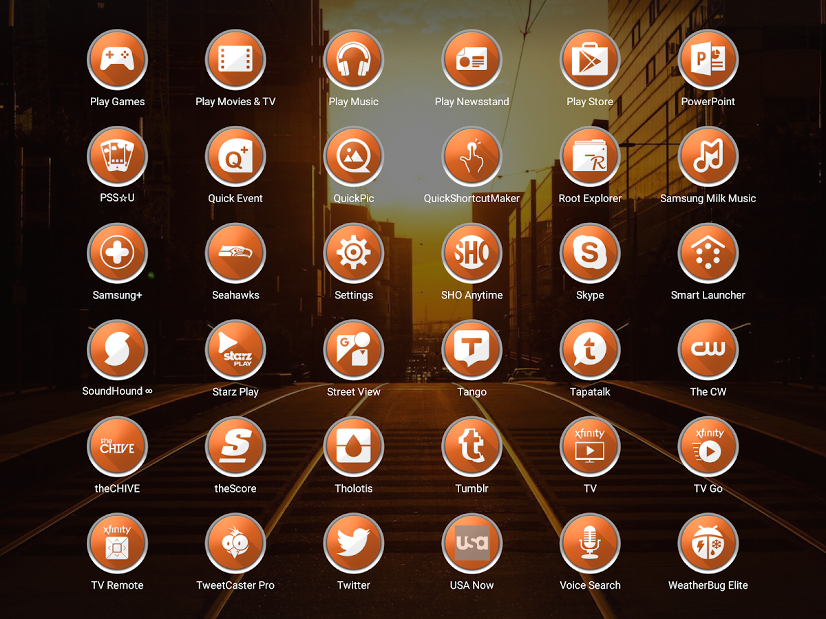   Enyo Orange - Icon Pack- screenshot  