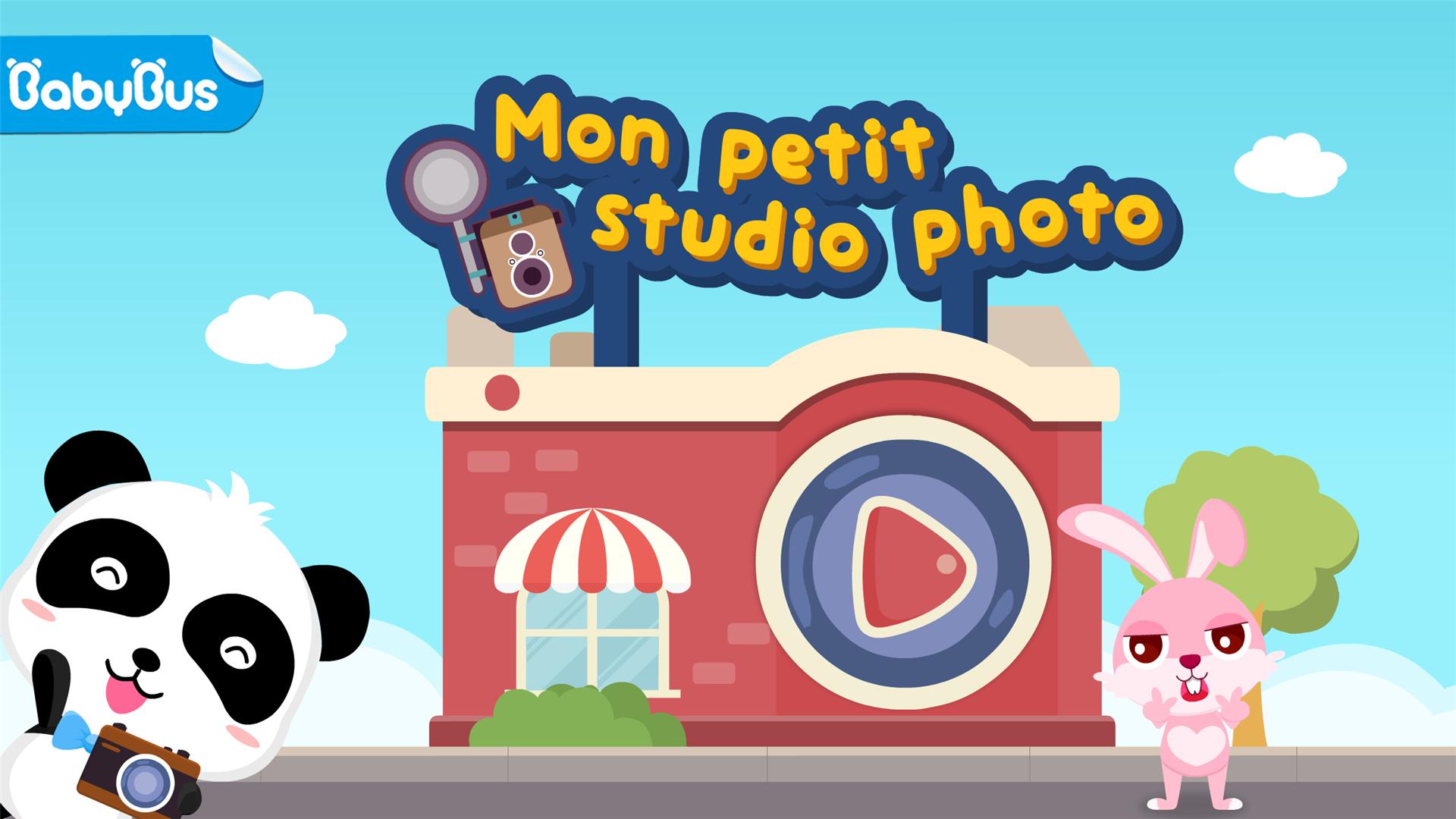 Android application Little Pandas Photo Shop screenshort