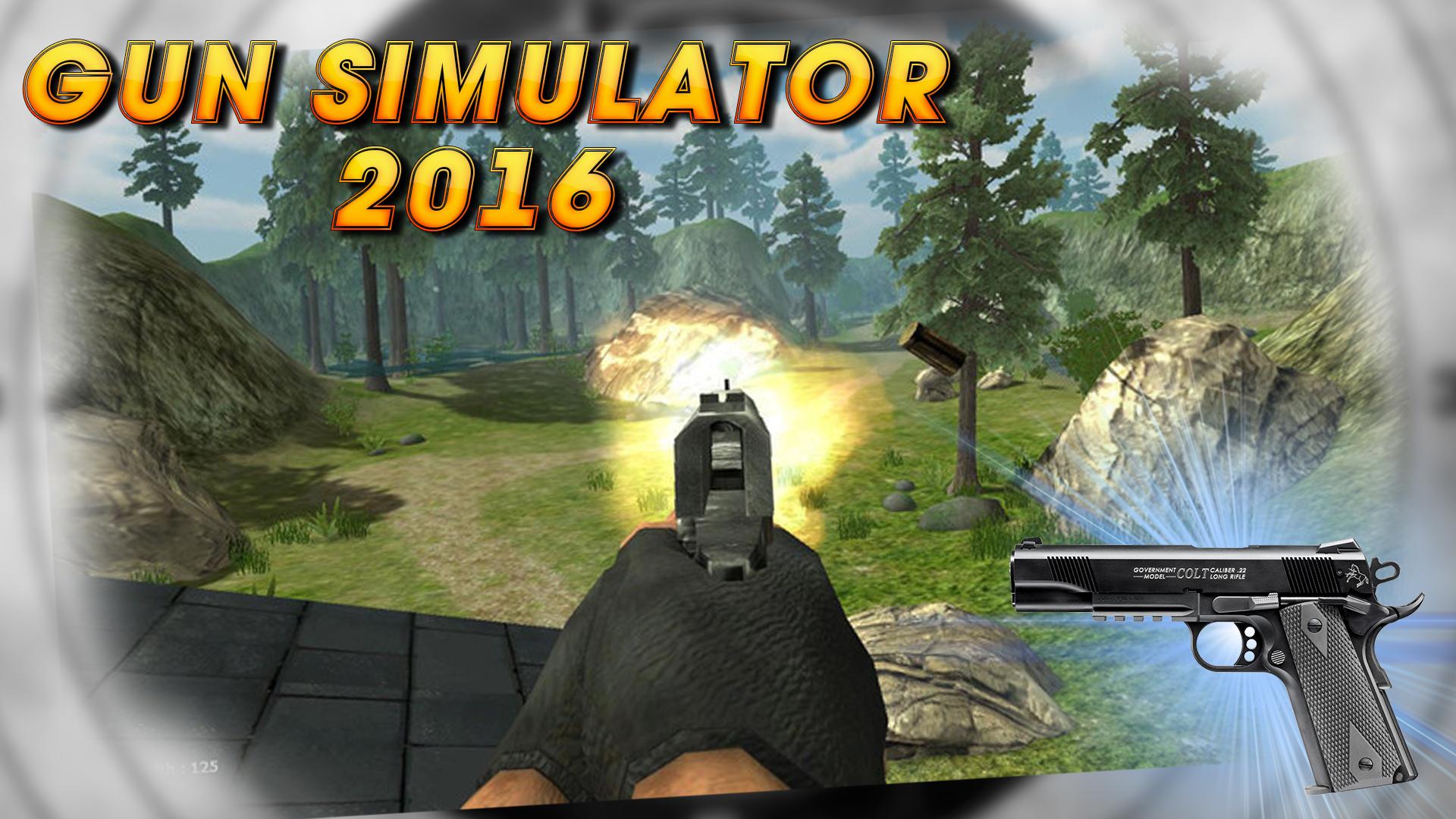 Android application Weapon simulator 2016 3D screenshort